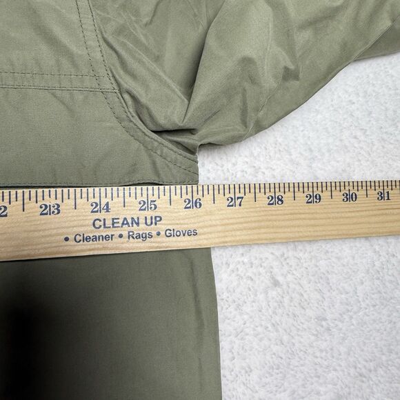 Old Navy Mens Convertible Anorak Jacket Size XL Olive Green Zip Off Sleeves NWT - Picture 7 of 8
